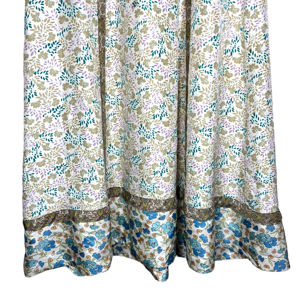 MARC BY MARC JACOBS Silk Paisley Cottagecore Floral Dress Size Small - Picture 7 of 9